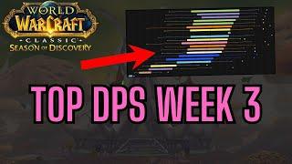 Top DPS Week 3 Naxxramas | Season of Discovery Phase 7