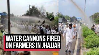 Watch: Water Cannons Used As Protesting Farmers Clash With Security Personnel In Haryana | Cobrapost