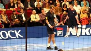 BlackRock Masters Tennis - 02/12/2008 - Stefan Edberg v Pat Cash