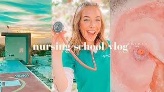 DAYS IN THE LIFE OF A NURSING STUDENT | ICU clinical, grad pics, LUSH haul + more
