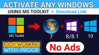How to activate Windows 7,8,10 with Microsoft Toolkit | Activate your Windows 10 in free