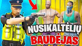 NUSIKALTĖLIŲ BAUDĖJAS ?! ∣ GTA ROLEPLAY LIETUVIŠKAI (OneX.lt)