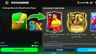 5x 90-95 Rated New Exchange Pack Opening 