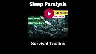 How to Survive Sleep Paralysis #sleep #sleepparalysis #sleeping #paralysis #tips #survive #survival