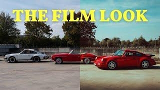how to get the film look digitally.