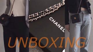 샤넬 트렌디cc 미니 언박싱  chanel trendy cc mini. 언박싱과 룩북 그 사이 어딘가....