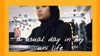 a day in my life // uitm segamat, malaysia