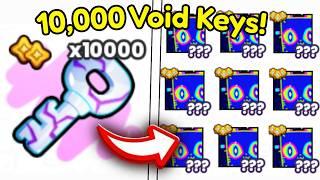 Opening 10,000 Void Keys (WORTH IT?) in Pet Simulator 99!