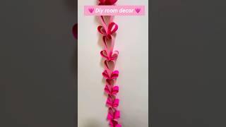 DIY room decor | heart chain #diy #love #craft ￼￼