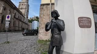 Burghausen historische Altstadt | Burghausen, Bayern, Deutschland