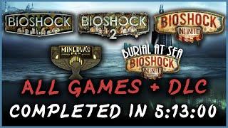 Every BioShock Game + DLC Completed in 5:13:00