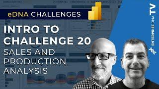 Intro To Enterprise DNA Challenge 20 - Sales And Production Analysis