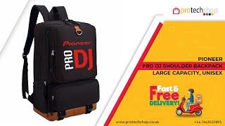 Pioneer Pro Dj Shoulder Backpack | Large Capacity | Unisex | Protechshop