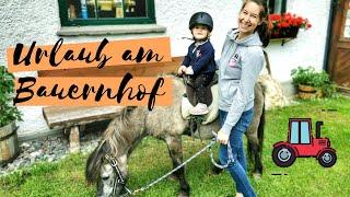 Urlaub am Bauernhof - Streichelzoo, Spielplatz und Wandern - Pension Kobichl in Niederösterreich!