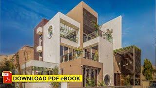 House in Ahmedabad | Stepped Cube House | Shayona Consultant - Architecture & Interior Work