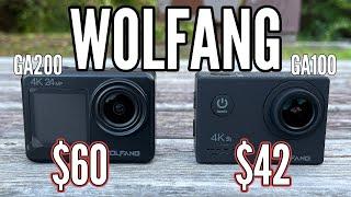 Best 4k Action Cameras Under $60? Wolfang GA100 & GA200