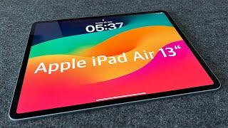 Apple iPad Air 13" (2024) Unboxing and Testing - ASMR