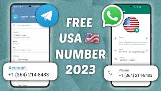 How to Get USA  Number For WhatsApp and Telegram Verification 2023