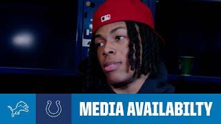 Detroit Lions players meet with the media | 2024 NFL Regular Season Week 12: Lions at Colts