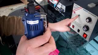 manual ultrasonic rhinestone hot fix machine