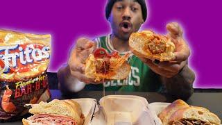 Firehouse Sub's NEW Pepperoni Pizza Meatball Sub Review!