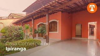 LOCAÇÃO: CASA COMERCIAL - IPIRANGA / BH (CÓDIGO: 580240)