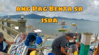 Ang pag Benta ng Isda sa bayan ng Dinalungan!