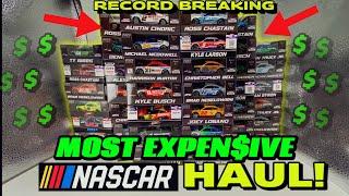 I Got The MOST EXPENSIVE NASCAR Diecast HAUL EVER! | Channel Unboxing Record BROKE!