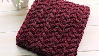 How To Knit A Scarf 5# (Engsub)