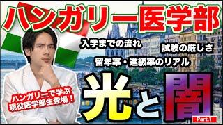 【ハンガリー医学部の光と闇】入学までの流れから留年・進級のリアルまで現役医学部生が全てを語ります。【Part.1】