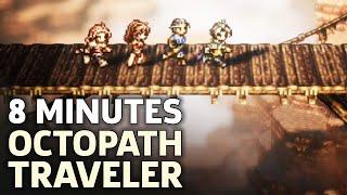8 Minutes Of Octopath Traveler Gameplay
