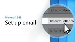 Set up email through Microsoft 365 (New domain)