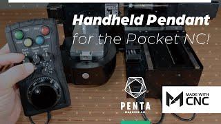 Tactile Machine Control | Handheld Pendant for the Pocket NC
