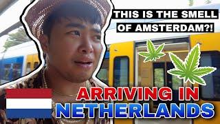 [ENG SUB] CRAZY FIRST DAY ADVENTURE IN THE NETHERLANDS!