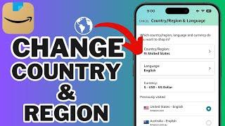 How To Change Country On Amazon App | Step By Step Guide