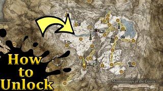 How to Unlock Mountaintops of the Giants West Haligtree Secret Medallion Right and Left Elden Ring