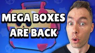 I've NEVER opened a Mega Box - Brawl Talk React