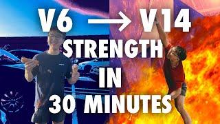 V6 to V14 Strength in 30 Minutes | My Climbing Warm Up