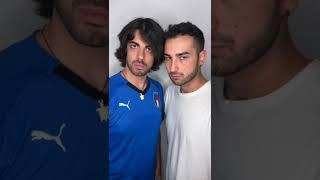 ITALY VS GERMANY Good face-off #shorts