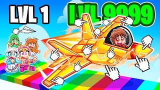 Level 1 vs Level 999 FASTEST PLANE in Roblox...