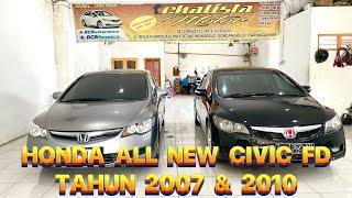 DIJUAL CEPAT!! HONDA ALL NEW CIVIC TAHUN 2007 & 2010 SANGAT ANTIK LOW KILOMETER || ​⁠