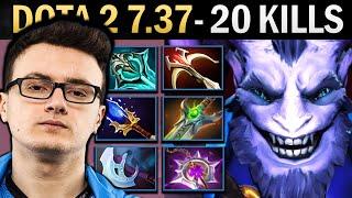 Riki Gameplay Miracle with 20 Kills and Diffusal - Dota 7.37