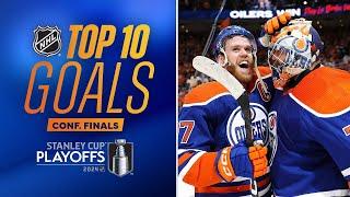 Топ-10 голов Финалов Конференций / Top 10  Conference Finals Goals | 2024 Stanley Cup Playoffs