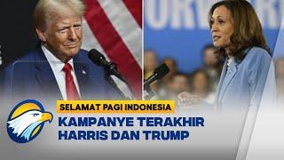 Trump dan Harris Lakukan Kampanye Terakhir Jelang Pilpres AS 2024