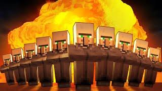 What Happens If I Drop A Nuclear Bomb On Minecraft Villagers?