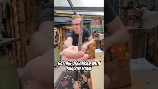 Hand Tool Organisation with Shadow Foam #shorts #Tools