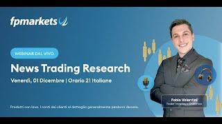News Trading Research | FP Markets