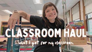 CLASSROOM SETUP HAUL || essentials I'm excited about