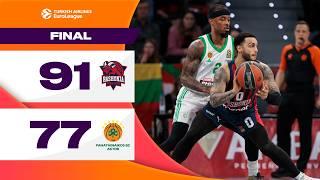 HOME court MAGIC | Baskonia - Panathinaikos | BASKETBALL HIGHLIGHTS R22 2024-25