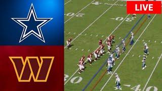 LIVE Dallas Cowboys vs Washington Commanders/ NFL Week 12 /NFL Envivo